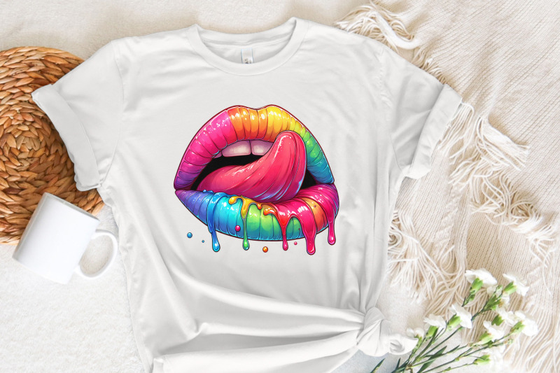 rainbow-lips-png-dripping-lip-clipart-digital-download-colorful-png