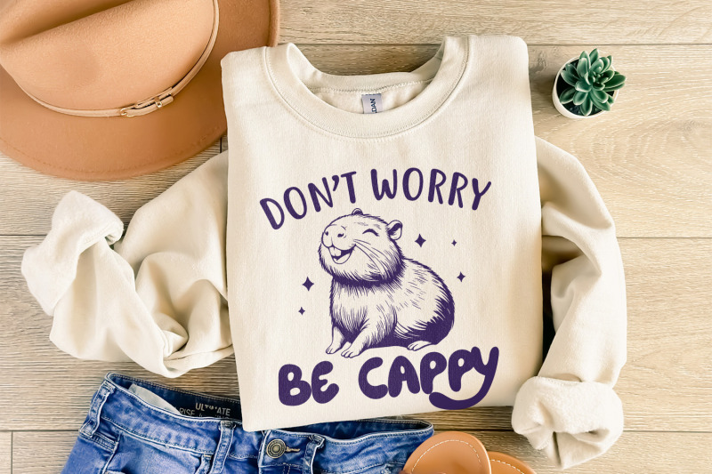 don-039-t-worry-be-capy-png-swag-capybara-png-chill-vibes-only-capybara