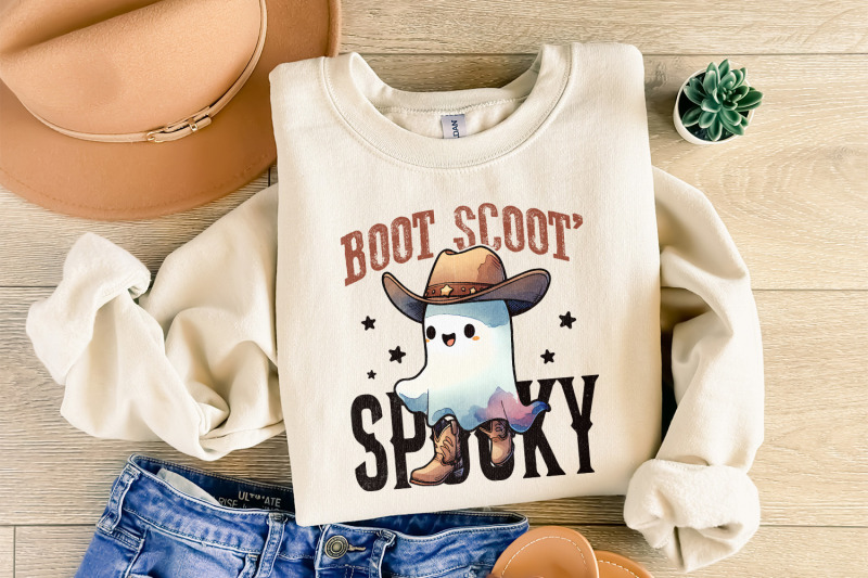 boot-scoot-spooky-png-western-ghost-png-retro-halloween-design-cowb