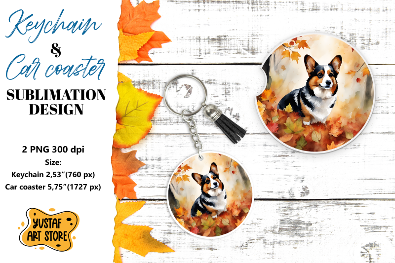 fall-keychain-fall-car-coaster-sublimation-design