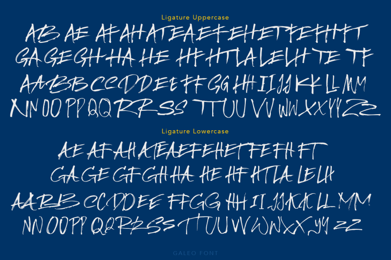 galeo-brush-font