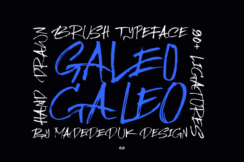 galeo-brush-font