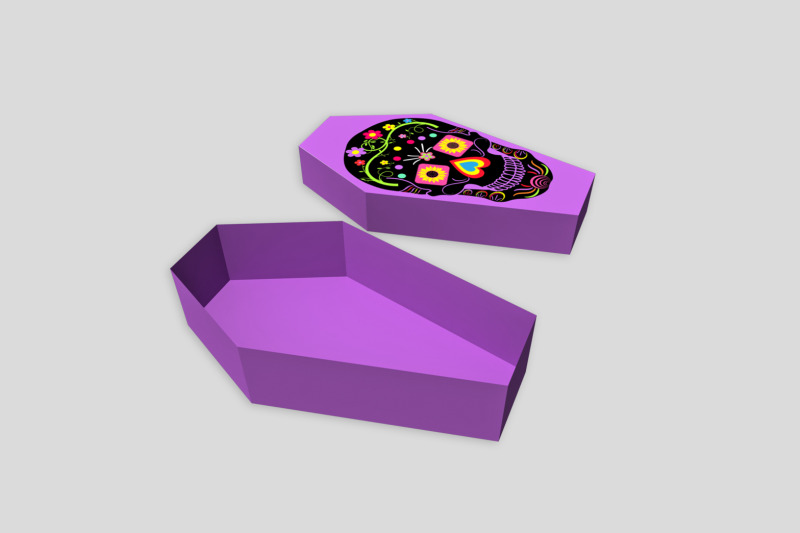 coffin-favor-3d-papercraft