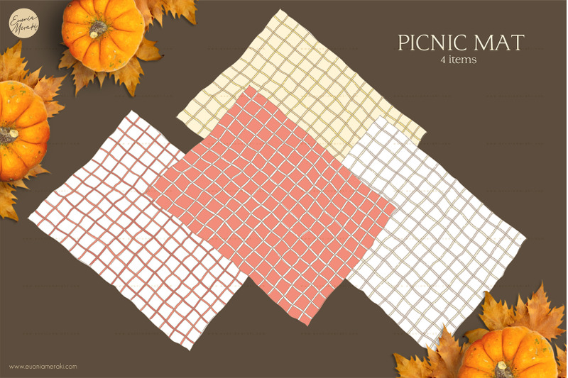 autumn-picnic-illustration-set