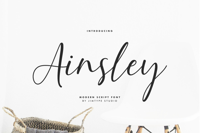 ainsley-script-font