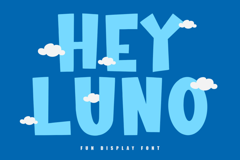 hey-luno-fun-cartoon-font