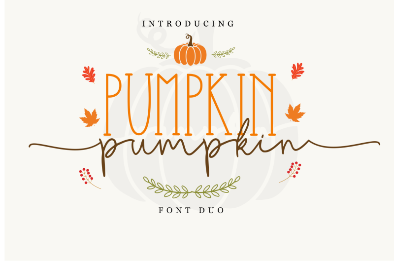 pumpkin-font-duo