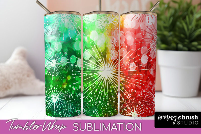 christmas-tie-dye-tumbler-wrap-glitter-tumbler-sublimation