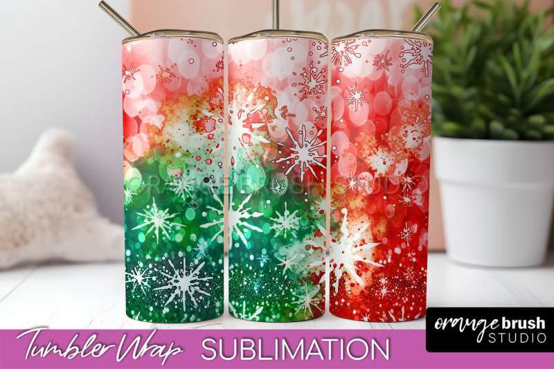 christmas-tie-dye-tumbler-wrap-glitter-tumbler-sublimation