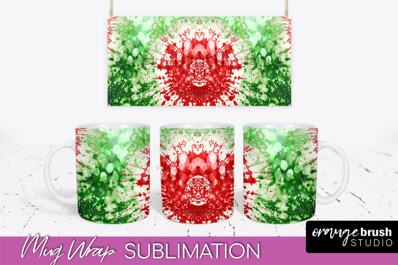 christmas-tie-dye-mug-wrap-glitter-mug-sublimation