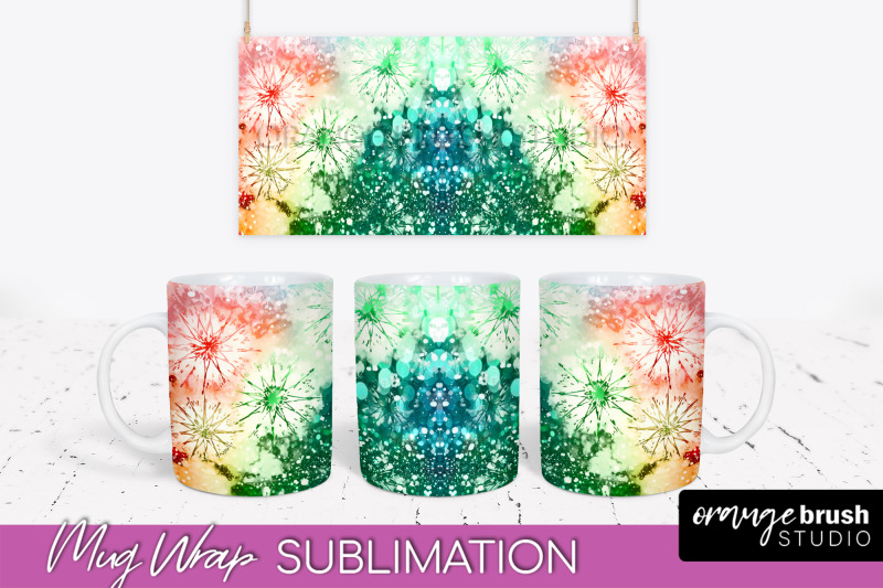 christmas-tie-dye-mug-wrap-glitter-mug-sublimation