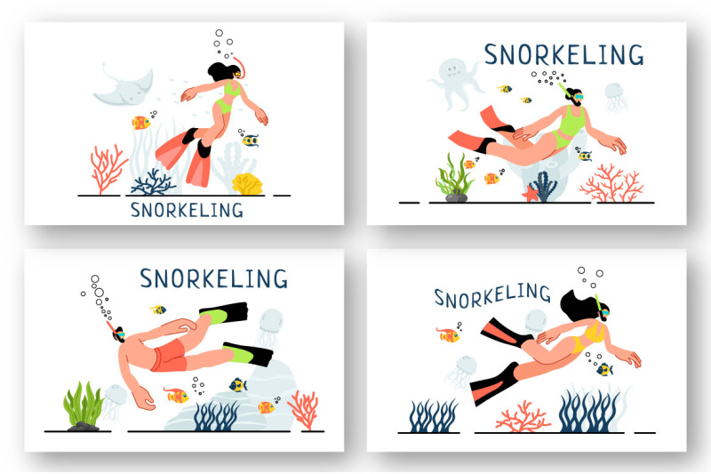 9-snorkeling-adventure-illustration