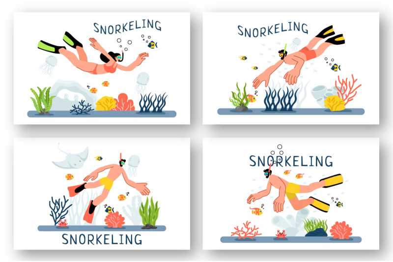 9-snorkeling-adventure-illustration