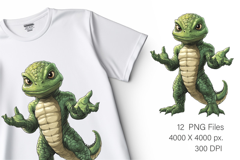 cute-cartoon-lizard-tshirt-sticker