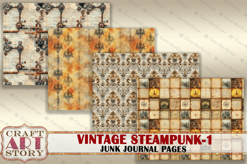 vintage-steampunk-junk-journal-pages-1-scrapbook