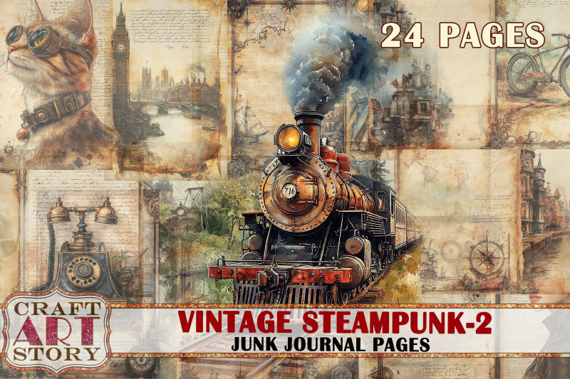 vintage-steampunk-junk-journal-pages-2-scrapbook