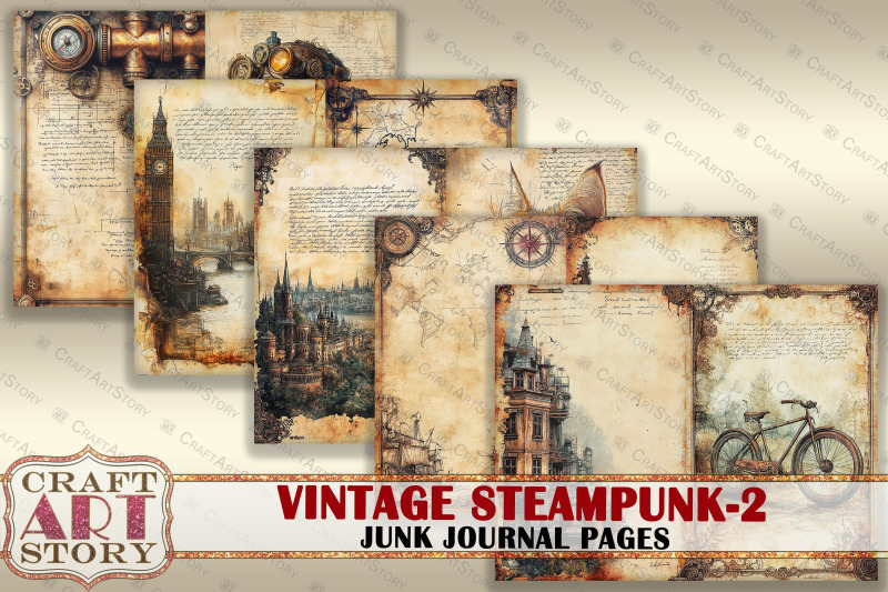 vintage-steampunk-junk-journal-pages-2-scrapbook