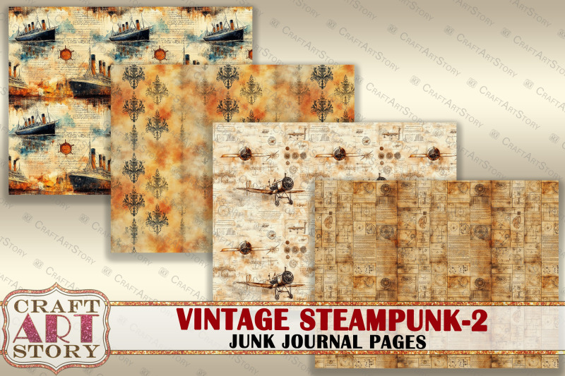 vintage-steampunk-junk-journal-pages-2-scrapbook