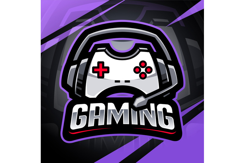 game-controller-esport-mascot-logo-design