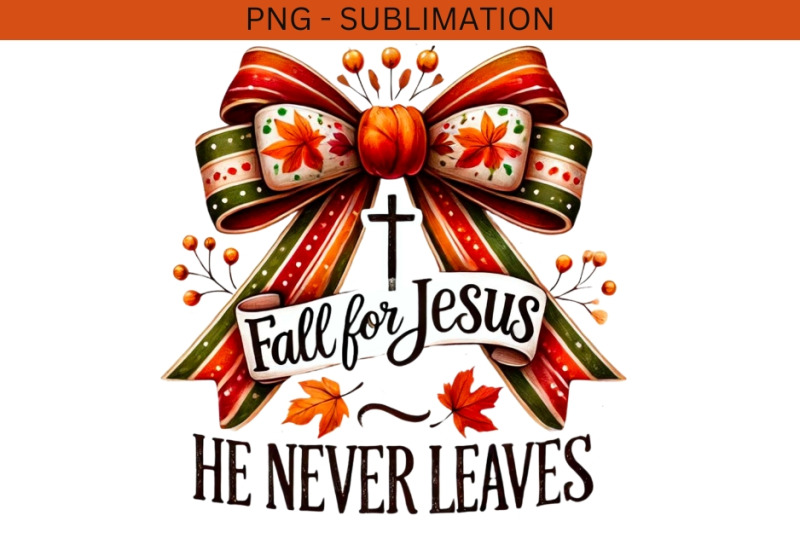 fall-for-jesus-he-never-leaves-autumn-christian-sublimation-art-fall