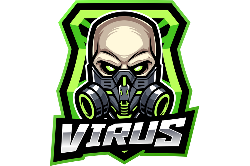 virus-gas-mask-esport-mascot-logo-design