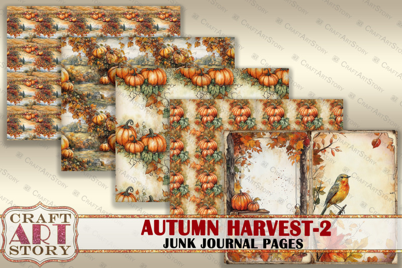 autumn-harvest-junk-journal-pages-2-thanksgiving