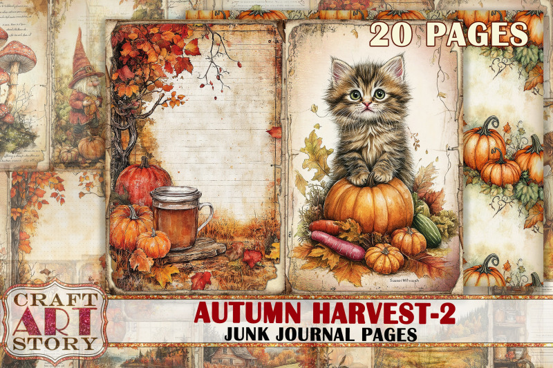 autumn-harvest-junk-journal-pages-2-thanksgiving