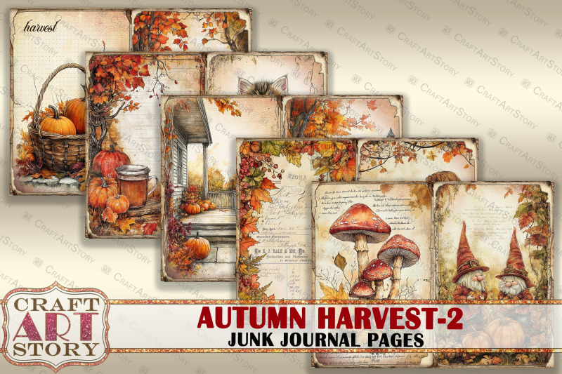 autumn-harvest-junk-journal-pages-2-thanksgiving