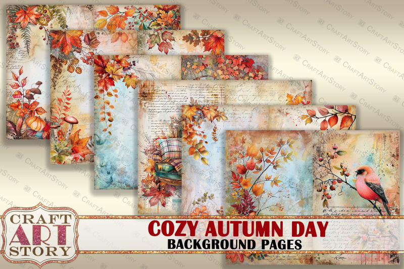 autumn-blank-background-junk-journal-pages-cozy-autumn-day