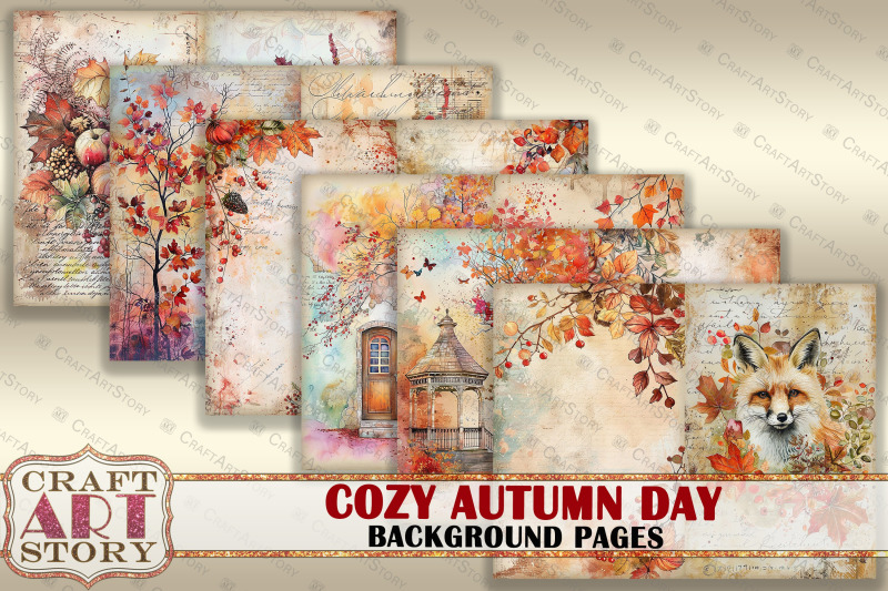 autumn-blank-background-junk-journal-pages-cozy-autumn-day