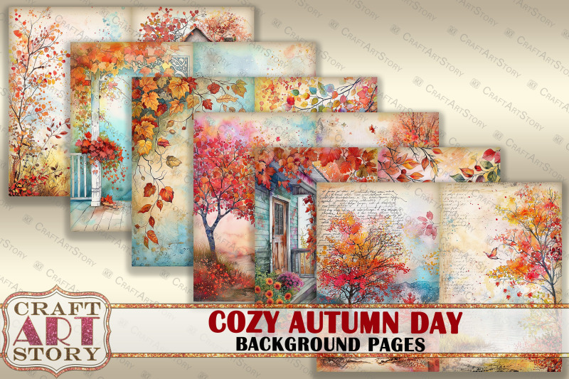 autumn-blank-background-junk-journal-pages-cozy-autumn-day