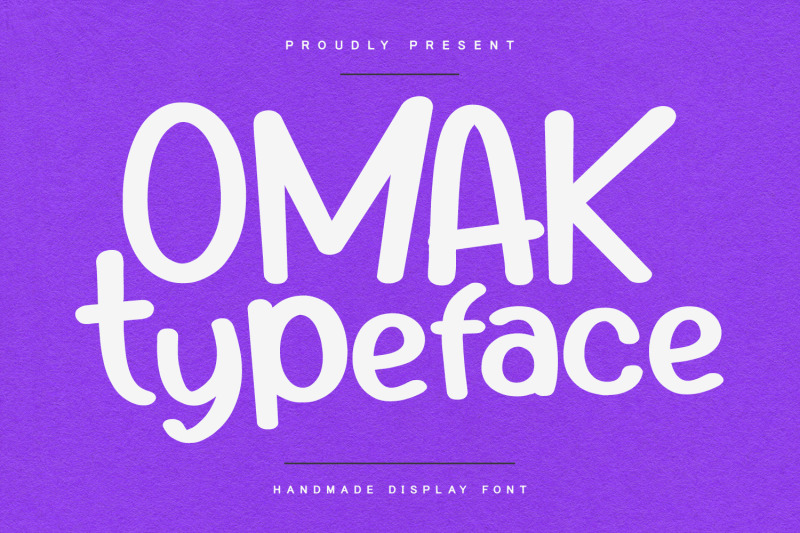 omak-handmade-display-font