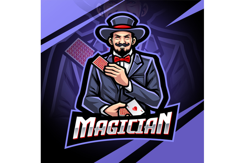 magician-esport-mascot-logo-design