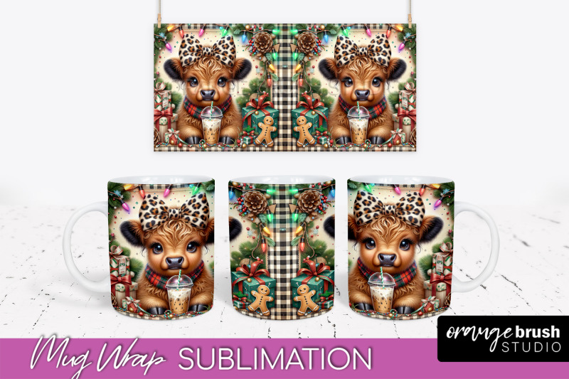 christmas-mug-wrap-highland-cow-mug-sublimation