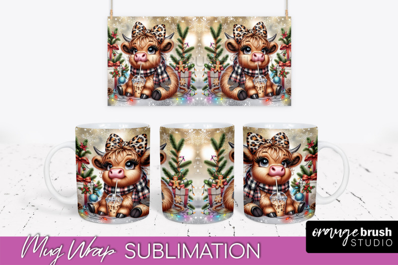 christmas-mug-wrap-highland-cow-mug-sublimation