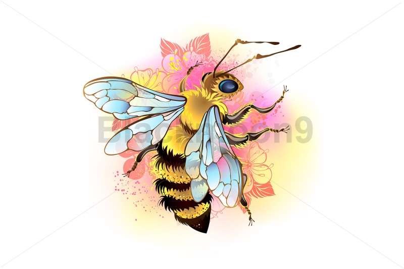 fluffy-bee