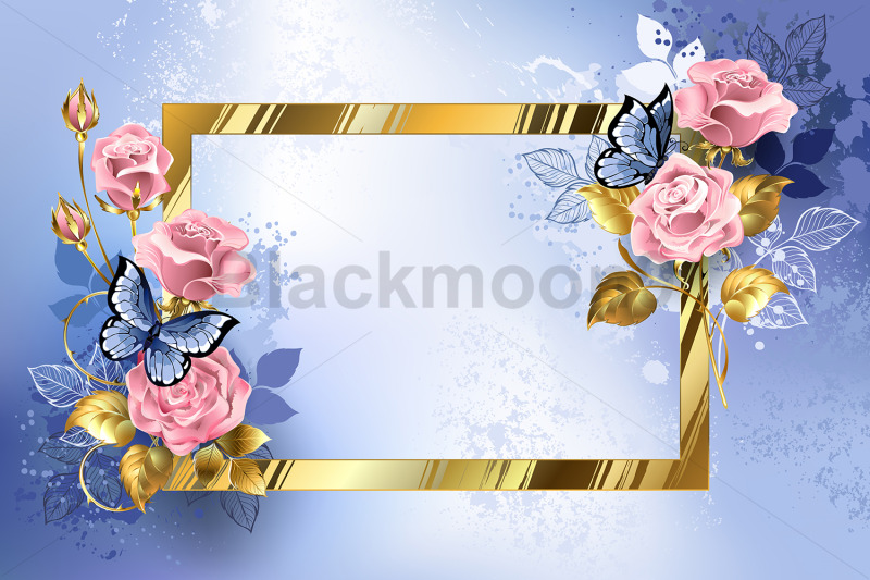 pink-rose-and-butterfly-banner