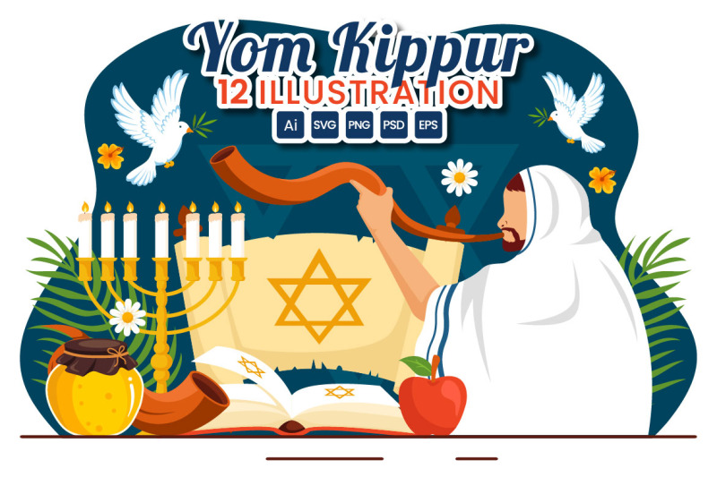 12-yom-kippur-celebration-illustration