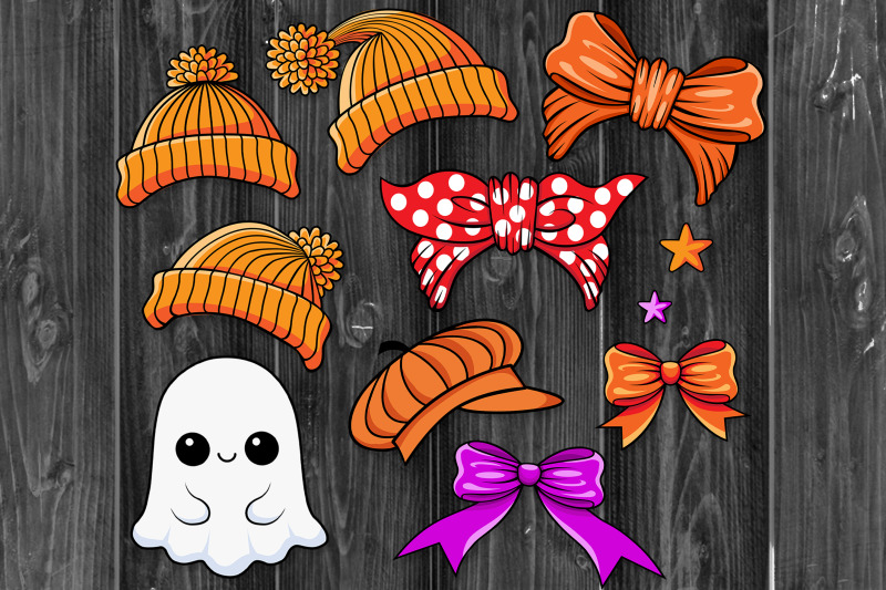 halloween-cute-ghost-headwear-svg-clip-art-set