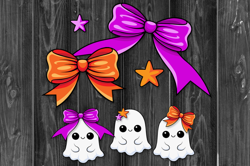 halloween-cute-ghost-headwear-svg-clip-art-set