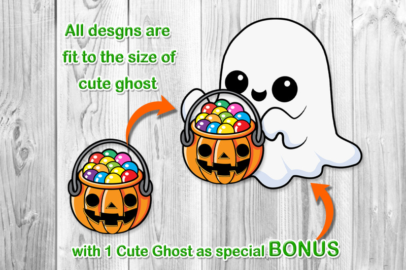 cute-ghost-decor-elements-svg-clip-art-set