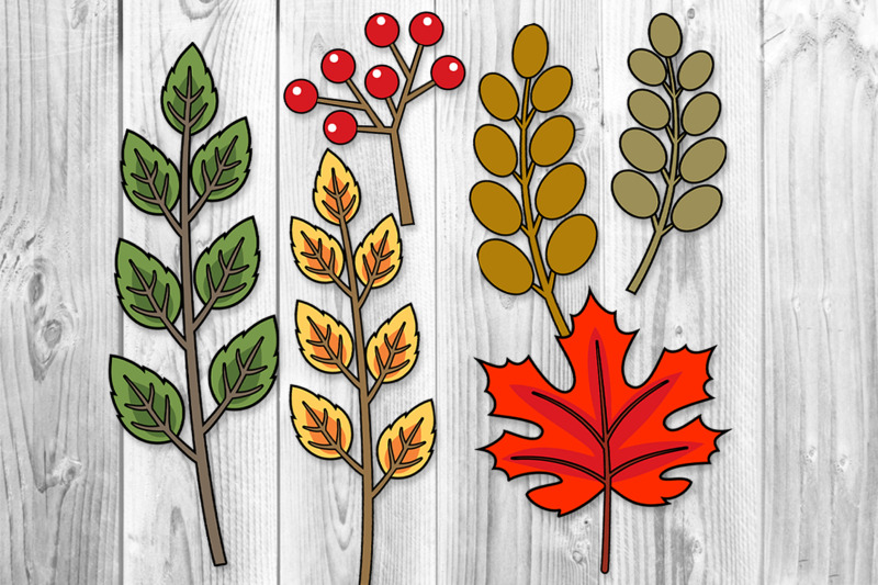 halloween-pumpkins-amp-fall-autumn-floral-clipart-set