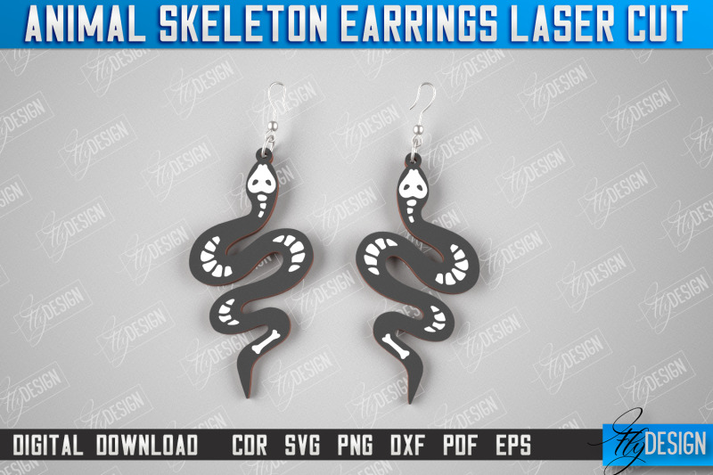 snake-skeleton-earrings-halloween-earrings-jewelry