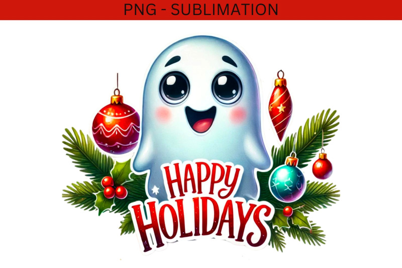 happy-holidays-ghost-png-transparent-winter-sublimation-cute-christm