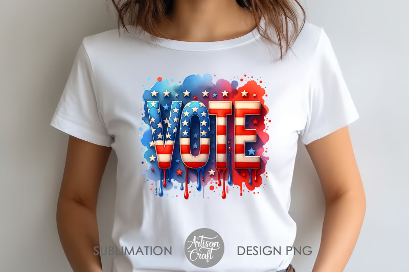 vote-sublimation-png-usa-election