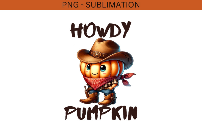 howdy-pumpkin-png-western-digital-designs-commercial-use-cowboy-hat