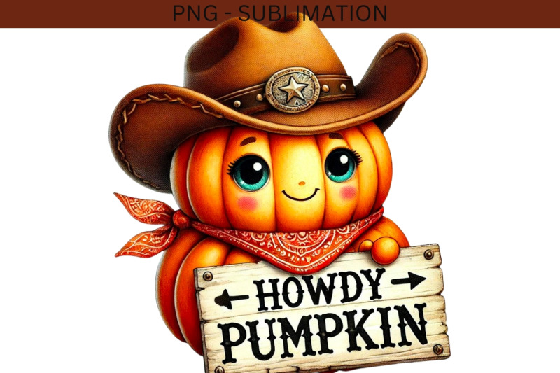 howdy-pumpkin-png-cozy-fall-sublimation-download-vintage-western-pum