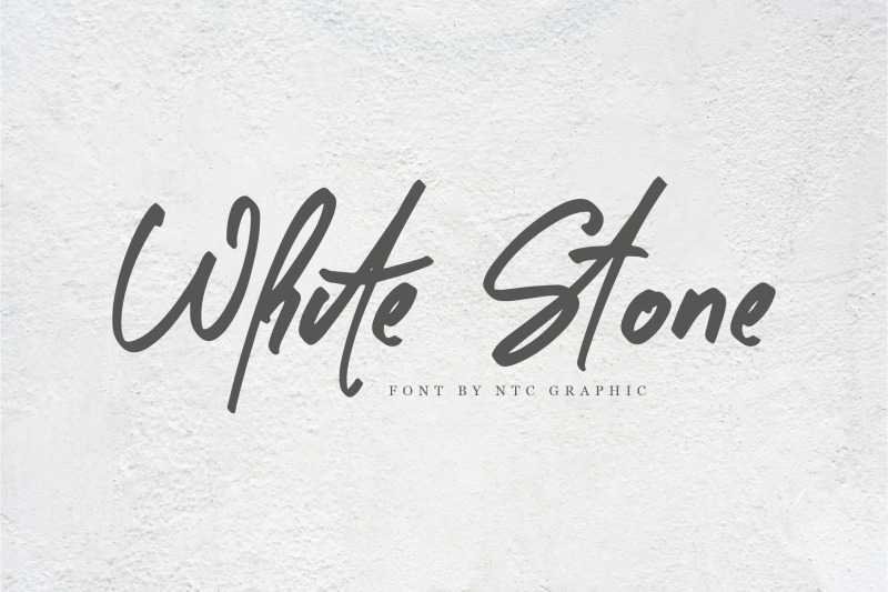 white-stone-script-brush-font