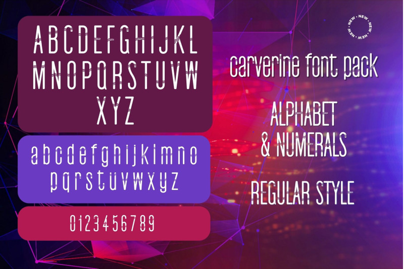 carverine-futuristic-font