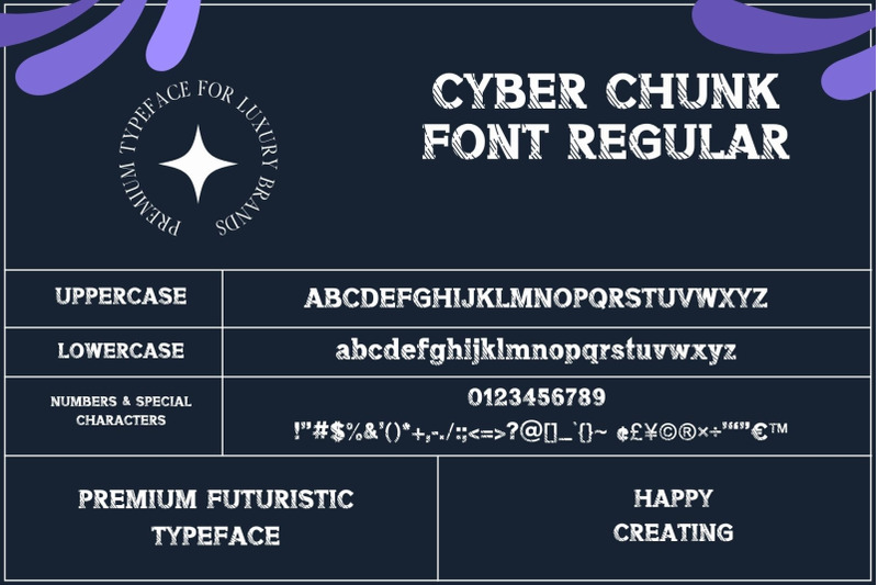 cyber-chunk-font